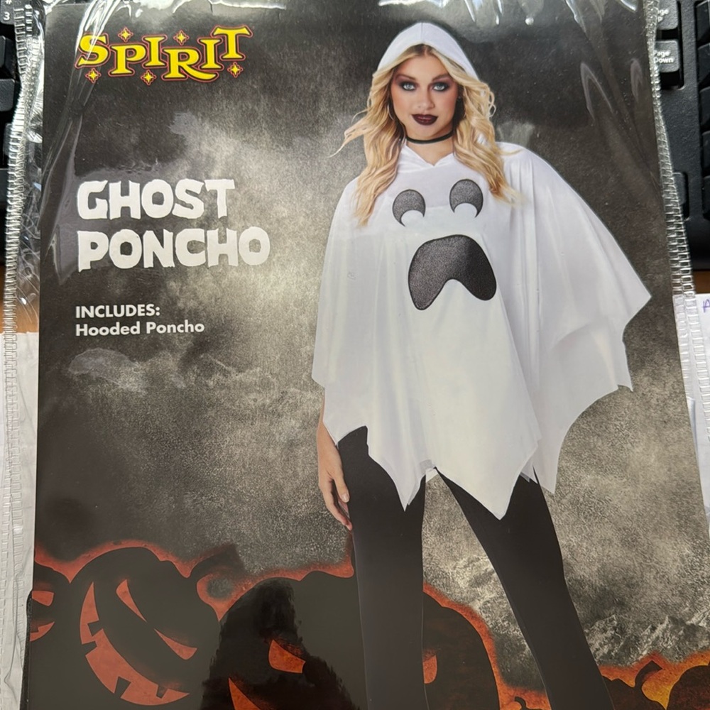 Ghost Poncho Costume